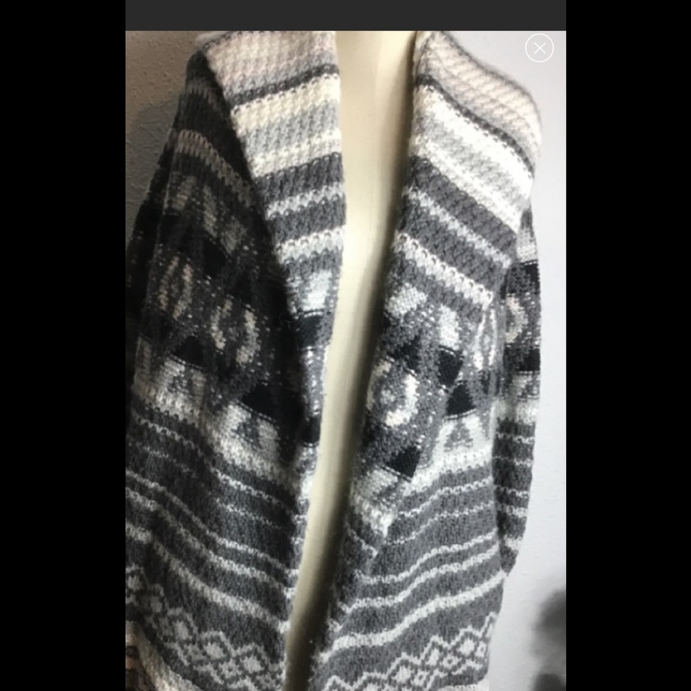 Cynthia rowley hooded long cardigan